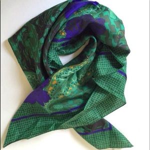 Christian Dior scarf 100% silk scarf